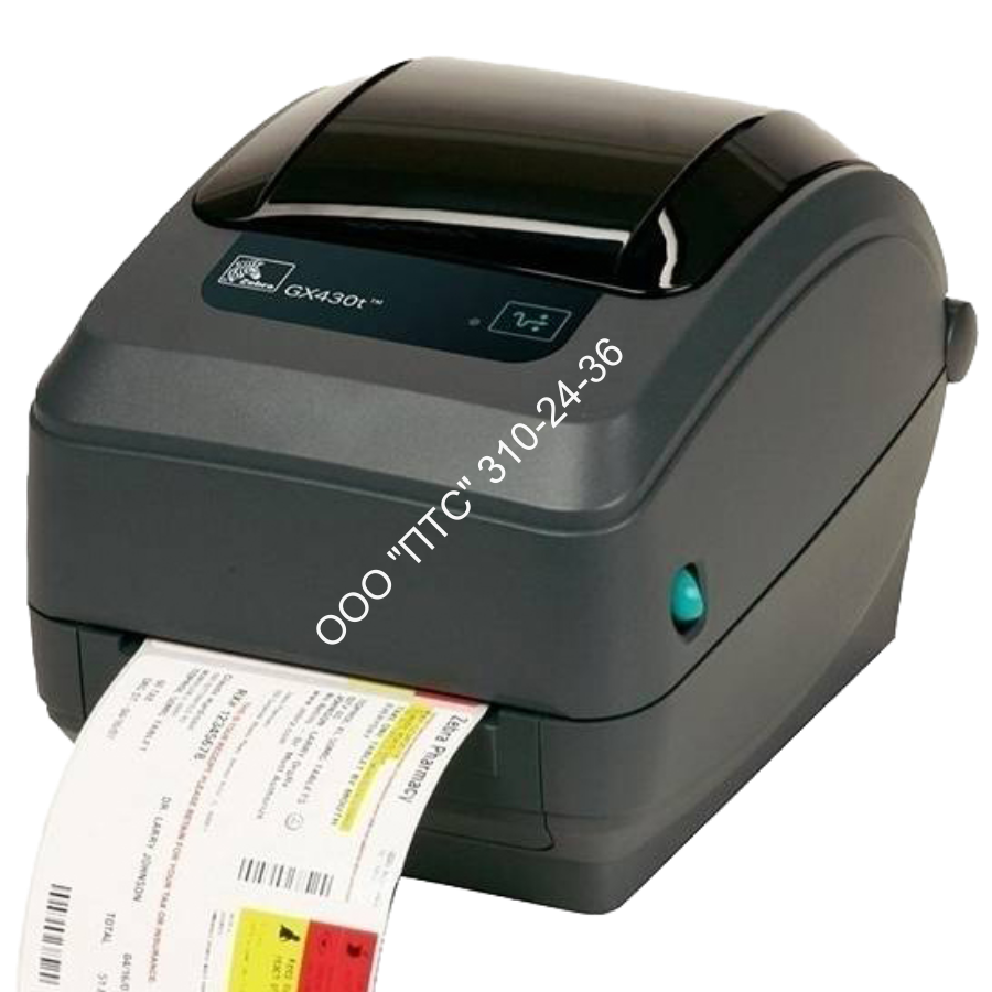 Принтер этикеток термотрансферный Zebra GX430t