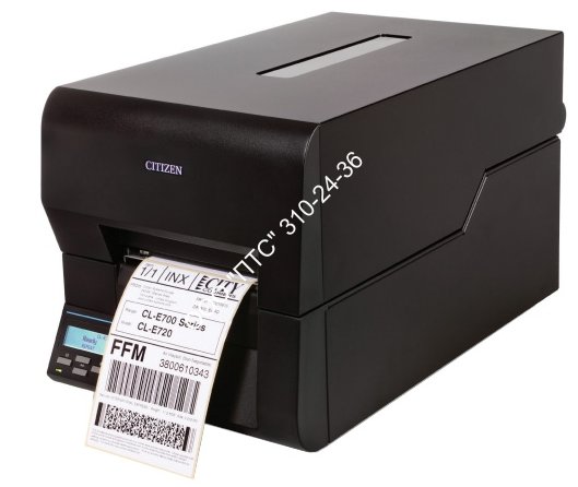 Принтер этикеток Citizen CL-E720 203 dpi, USB, Ethernet